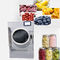 SUS304 Mini Dondurarak Kurutma Makinesi Gıda İçin Elektrikli Isıtma Tedarikçi